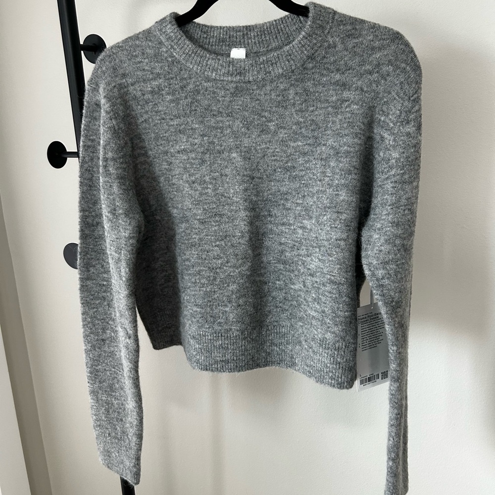 lululemon athletica | Alpaca wool-blend cropped sweater